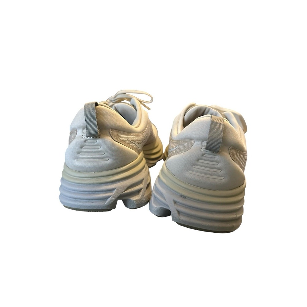 HOKA One One Shoes Men's Bondi 8 Everyday Running Shoes Size US 14D Cream #S32-8 - Picture 5 of 14
